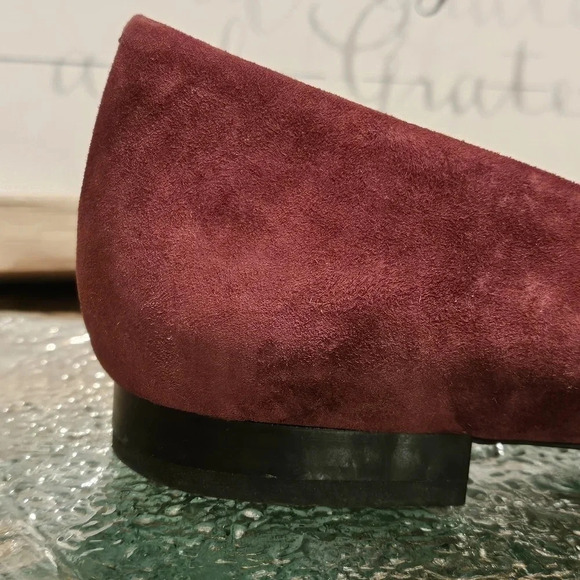 Karl Lagerfeld Paris Noor Suede Loafer Flat w Jewel Rhinestone Wmns Sz 8.5 - Picture 12 of 17